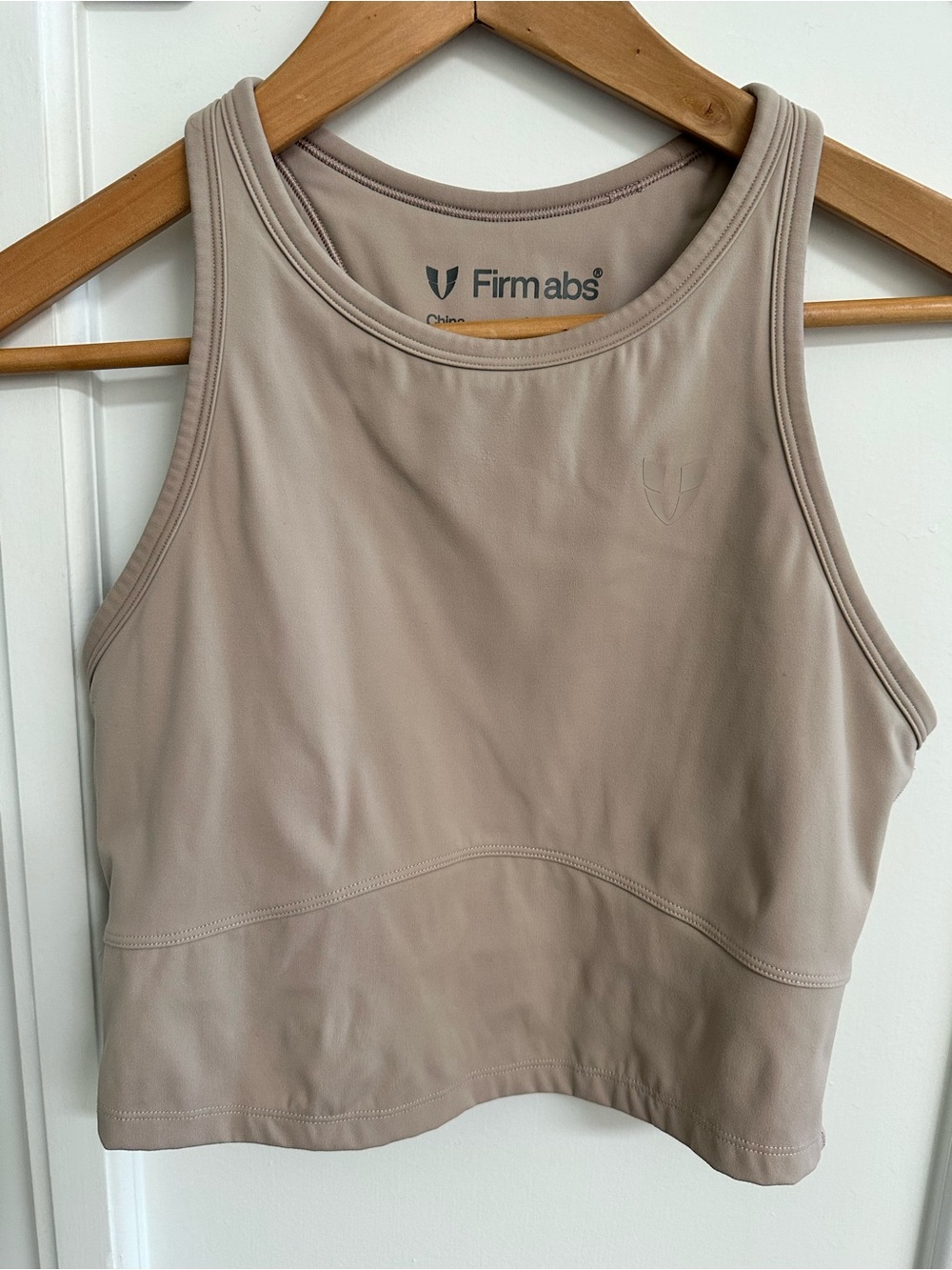 Firmabs Women's Tank Top in Beige